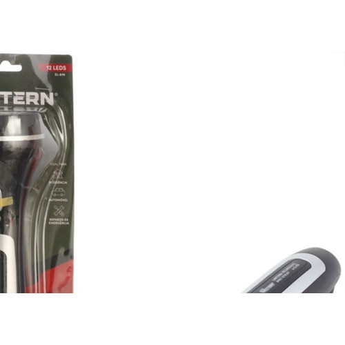 Lanterna Recarregavel Western 12 Led Longa El-81N