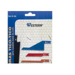 Serra Tico Western Universal Kit Com 8 Pecas S-08