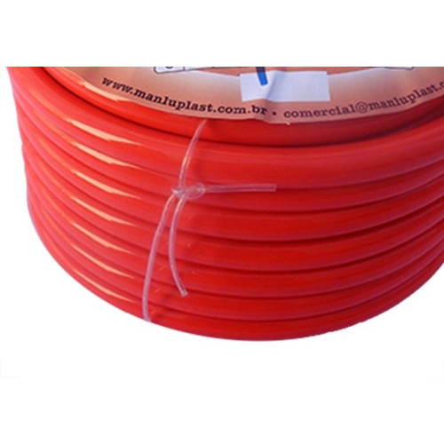 Mangueira Agua Manluplast Lisa Laranja 1/2 X 1,5 15M Cms01215.15
