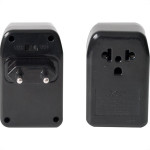 Conversor De Voltagem Flexgold Com Adaptador Fx-Cv/Plus