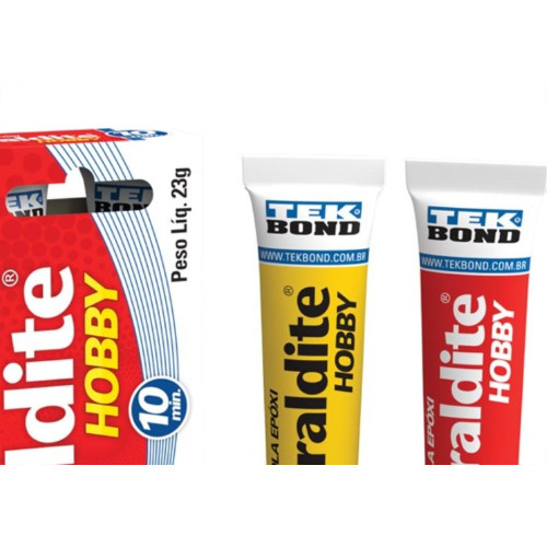 Araldite Tekbond Hobby 10 Minutos 23 Gramas 