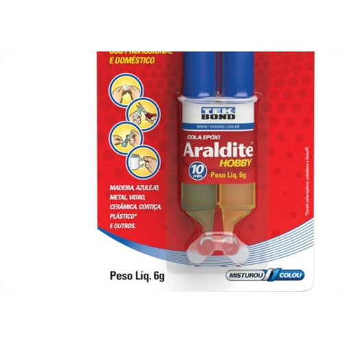 Araldite Tekbond Hobby Equotseringaequot 6 Gramas 10 Minutos 