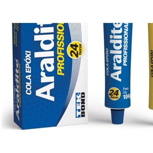 Araldite Tekbond 24 Horas Resinaendurecedor 234 Gramas 