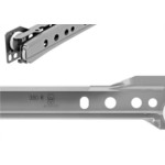 Corredica Gaveta Albras 350Mm Extra Par 77357 - Kit C/20 