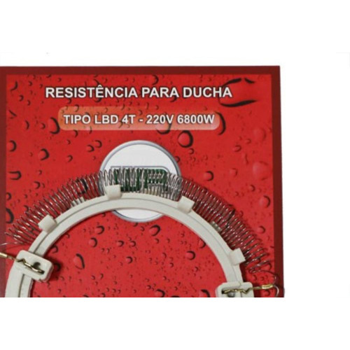 Resistencia Tipo Bella Ducha Wr 220V 6800W 7452