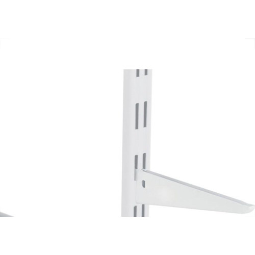 Suporte Prateleira Multivisao Aco Duplo Branco 17Cm Trilho Sd-17