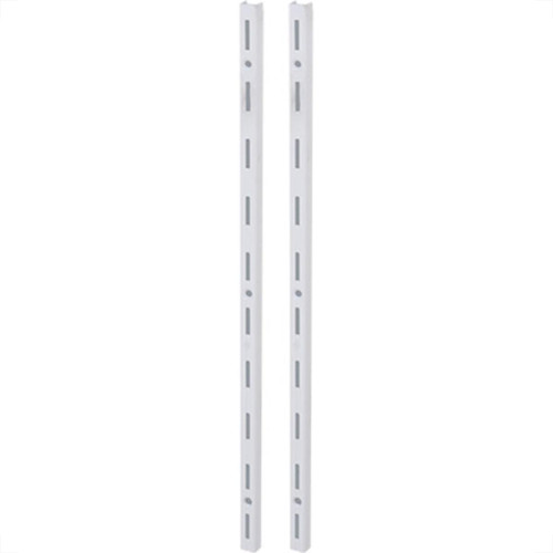 Trilho Prateleira Multivisao Aco Simples Branco 1,5M Ts-150