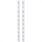 Trilho Prateleira Multivisao Aco Duplo Branco 1,0M Td-100