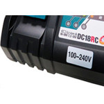 Carregador Para Bateria Makita Dc18Rc Bivolt 197522-0