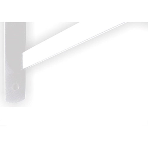 Suporte Prateleira Hayner Leve Branca 10Cm Peca 201405 - Kit C/12 
