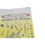 Cartela Ventosa Silicone Preguim 20Mm Com 12 Pecas  - Kit C/10 