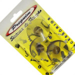 Cartela Ventosa Silicone Preguim 40Mm Com 03 Pecas  - Kit C/10 
