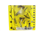 Cartela Ventosa Silicone Preguim 45Mm Com 02 Pecas  - Kit C/10 