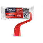 Rolo Espuma Atlas Cinza 09Cm Com Cabo At607/9