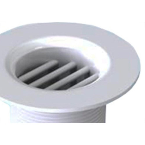 Valvula Tanque Plastica Valeplast Branca 1.1/2'' Curta 72.084