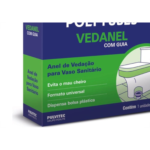 Anel Vedacao Para Vaso Polytubes Com Guia Pulvitec Ub002