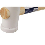 Martelo Azulejista Borracha Brasfort Pequeno Branco 7875