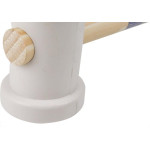 Martelo Azulejista Borracha Brasfort Medio Branco 7876