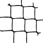 Tela Plastica Nortene Galinheiro 1,0M Preta 50M 