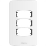Placa Alumbra Gracia 4X2 Branca (3 Modulos) 85302