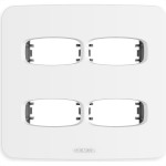 Placa Alumbra Gracia 4X4 Branca (4 Modulos Distanciados) 85305