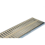 Grelha Aco Galvanizado Com Caixilho 15X 50 Ralo 44073
