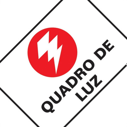 Placa Sinalizacao Poliestireno 15X20 ''Quadro De Luz''  220Al