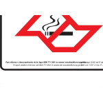 Placa Sinalizacao Poliestireno 20X25 ''lei Estadual Sp13541'' 280Sp