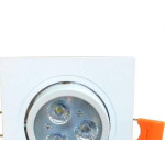 Spot Led Ecolume Quadrado 03W 6000K Bivolt 27251