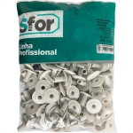Bucha Fixacao Sforplast De Passagem Coaxial 10Mm 250 Pecas 160