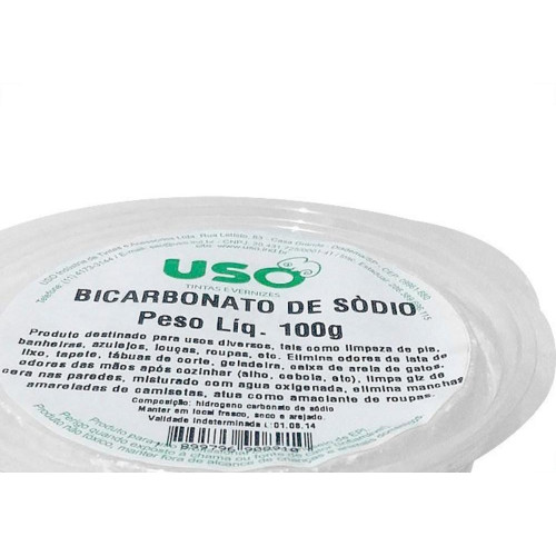 Bicarbonato De Sodio Uso 100G 0891-1 - Kit C/6 