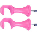 Suporte Cortina''Varao''Stilus Grosso Rosa Par  0334 7