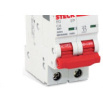 Disjuntor Steck Din Bipolar 06A   Sdd62C06