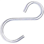Gancho Tipo S Zincado 4 8,0X83Mm 100pcs Sao Raphael 