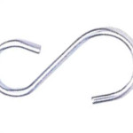 Gancho Tipo S Zincado 4 8,0X83Mm 100pcs Sao Raphael 