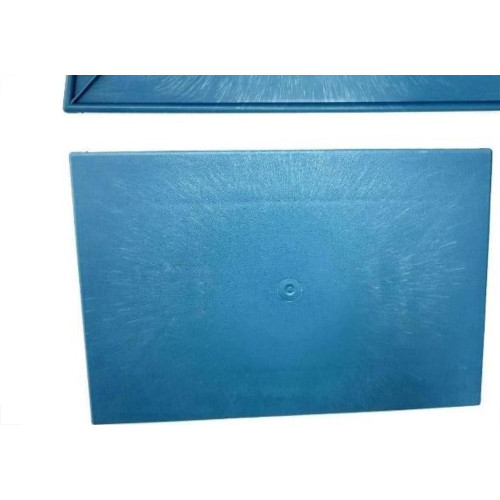 Desempenadeira Pvc Giraldi 18X30 Lisa Azul 