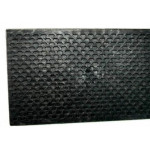 Desempenadeira Pvc Giraldi 18X30 Corrugada Preta 
