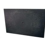 Desempenadeira Pvc Giraldi 22X34 Lisa Preta 
