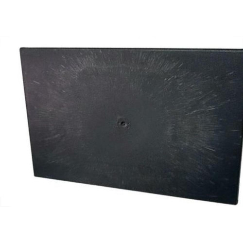 Desempenadeira Pvc Giraldi 18X30 Lisa Preta 