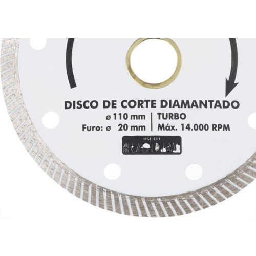 Disco Diamantado Cortag Porcelanato Seco 60863