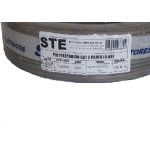 Fio Telefone 2 Par Cci Ste Cinza 200M Pr 673