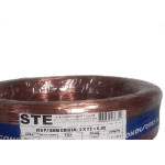 Fio Som Cristal Ste 0,30Mm 2X22 Pr 715