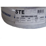 Cabo Alarme Ste 4 Vias 0,40Mm 100M 159 Branco 732
