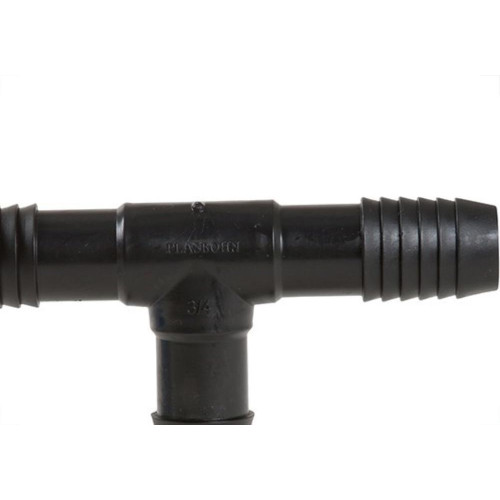 Plasbohn Preto Tee Interno Triplo 1/2'' 2412 - Kit C/25 