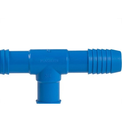 Plasbohn Azul Tee Interno Triplo 1'' 2469 - Kit C/25 