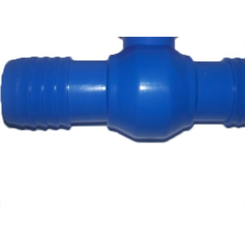 Registro Esfera Pvc Plasbohn Azul Uniao Dentada  1'' 3528 - Kit C/5 
