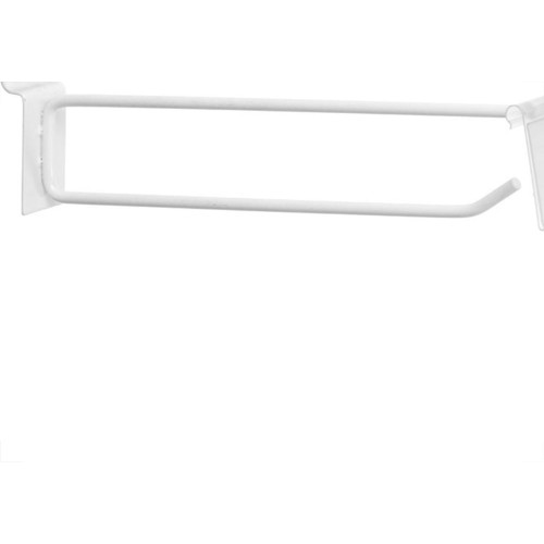 Gancho Painel Ms Com Porta Preco Branco 4,5Mmx25Cm 13550 - Kit C/10 