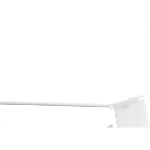 Gancho Painel Ms Com Porta Preco Branco 4,5Mmx25Cm 13550 - Kit C/10 