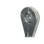 Cabide Alianca Fundido Simples Pequeno 6398/1 10096 - Kit C/40 