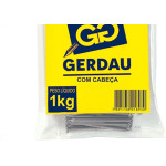 Prego Gerdau Com Cabeca  26X84 (7,60X193mm) 1Kg 